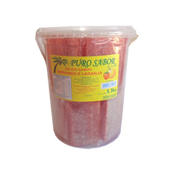 Geléia sabor morango e laranja