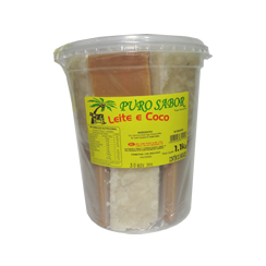 Doce de leite e coco